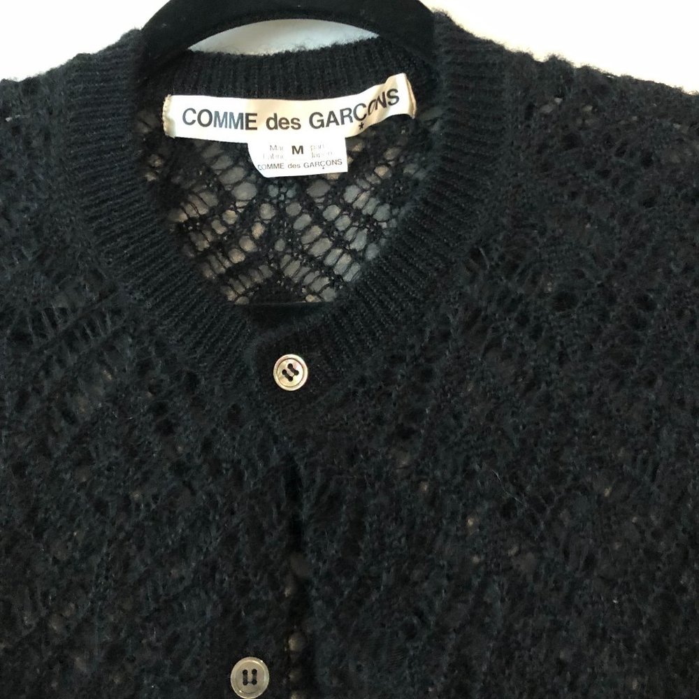 Comme des Garçons "Lace" Cardigan - Picture 6 of 8